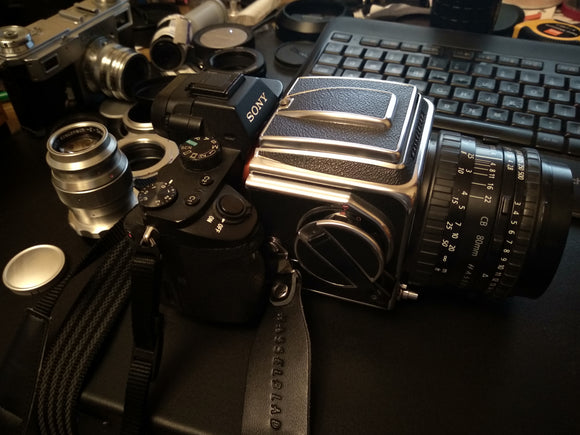 That time I made the Sonblad - The Poor Man's Hasselblad CFV II