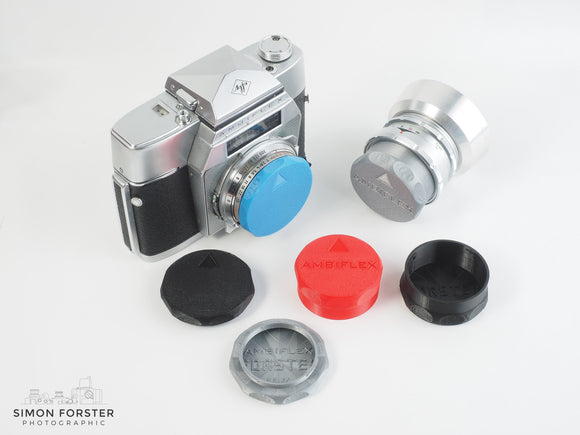 Agfa Ambiflex / Agfaflex Body & Lens Caps By Forster UK