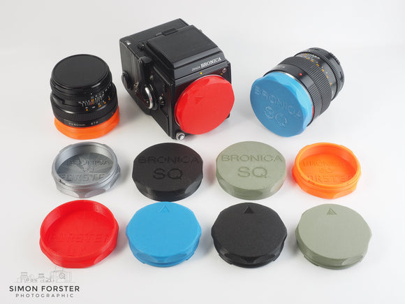 Bronica SQ Body & Lens Caps By Forster UK