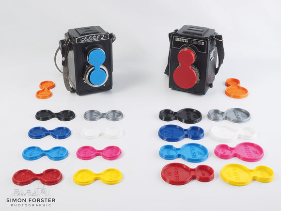Lomo Lubitel Flexible Lens Caps By Forster UK available on SimonForsterPhotographic.co.uk